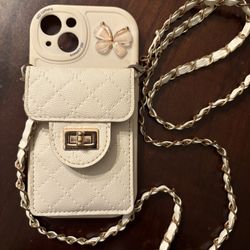 iPhone 13 Case With Pocket And Strap