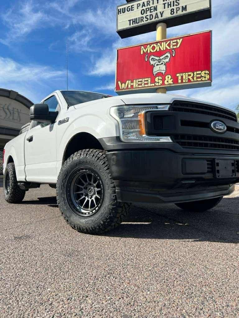 17x9 Lock Off-road Wheels And Tires 285/70/17 Nitto Ridge Grappler