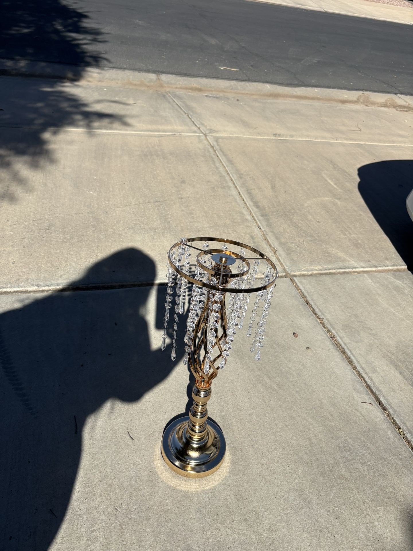 Gold Wedding Centerpiece 