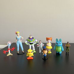 Disney Pixar Toy Story Figures Lot Of 9