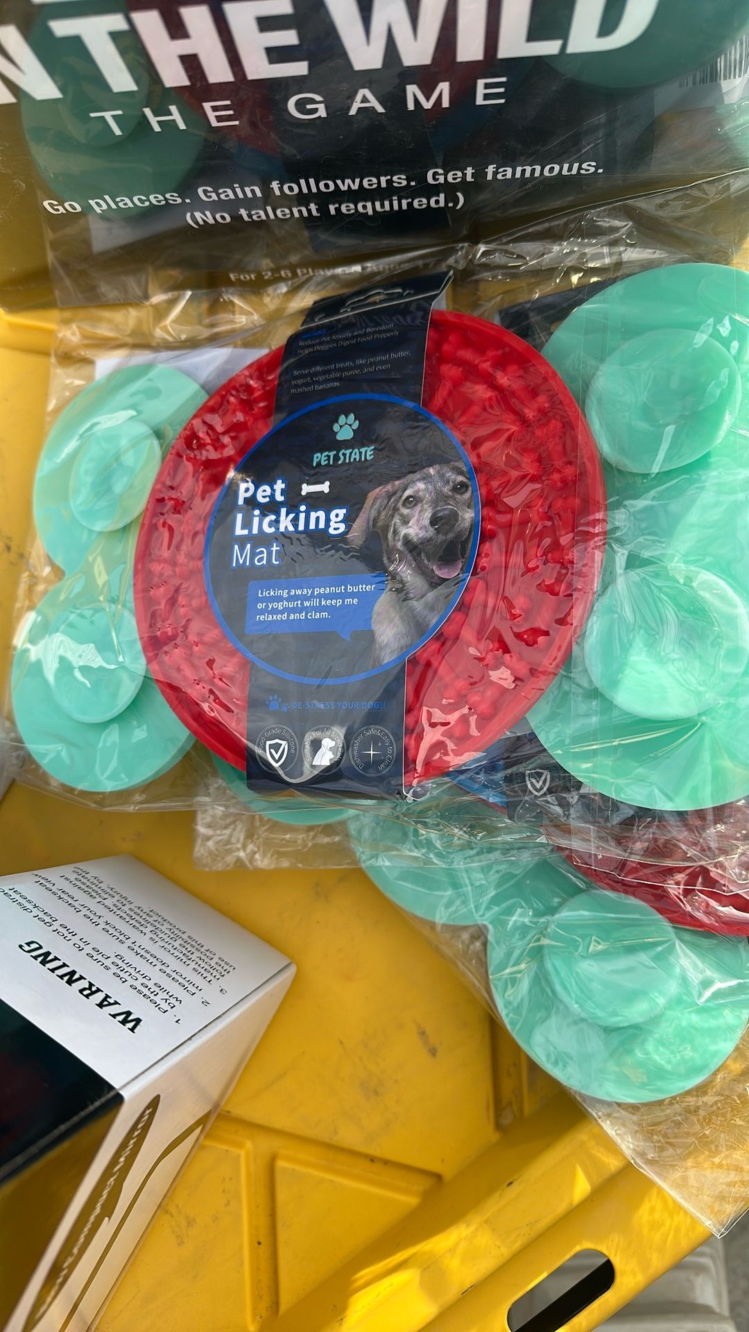 Pet licking mats