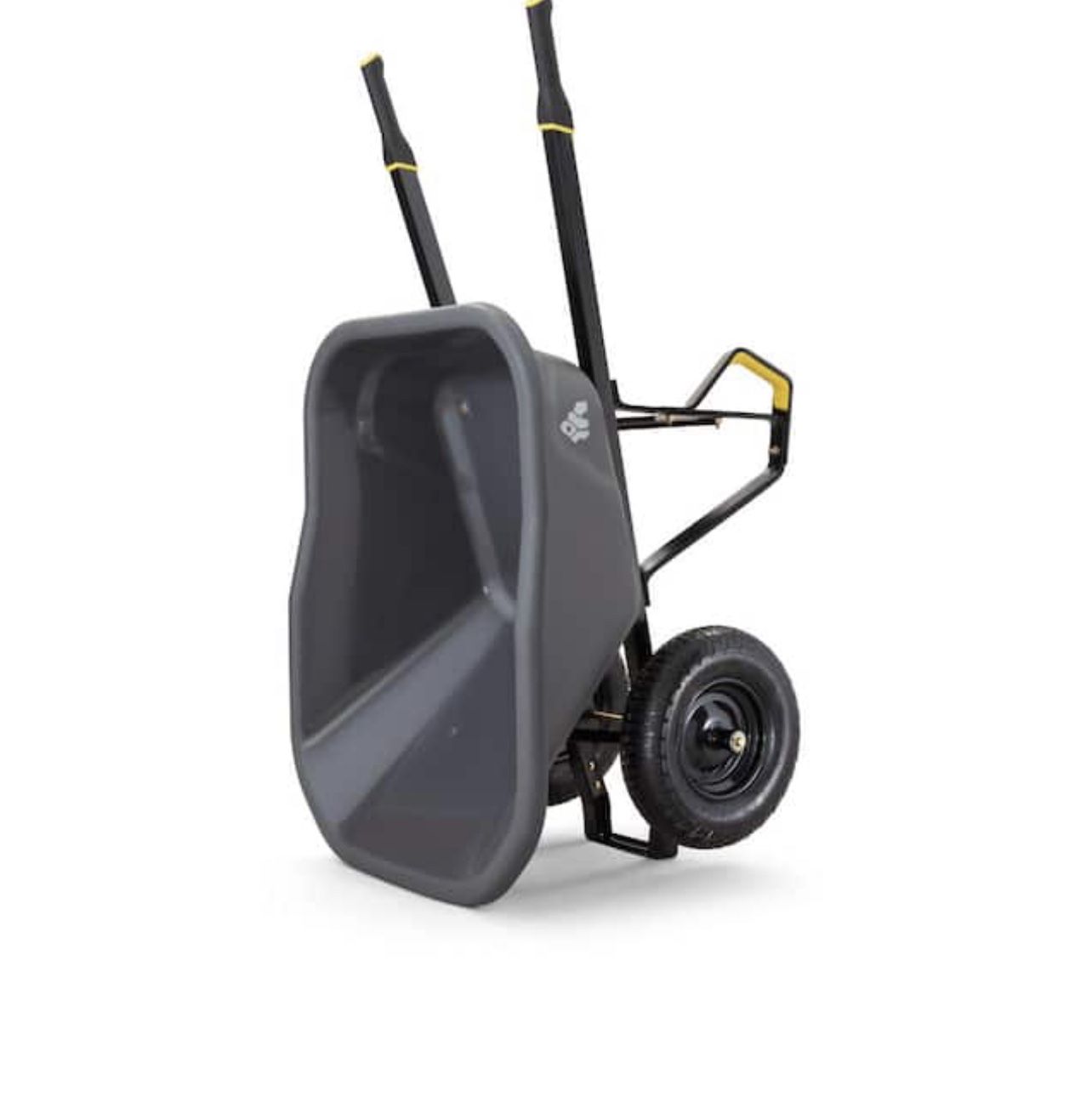 Gorilla 8 cu. ft. Pro Grade Poly Dual Wheel Wheelbarrow
