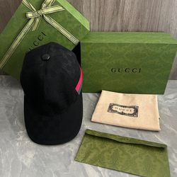 Gucci Black Summer Hat 