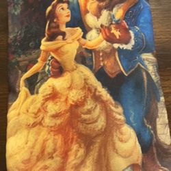 Beauty & Beast Mini Pillow