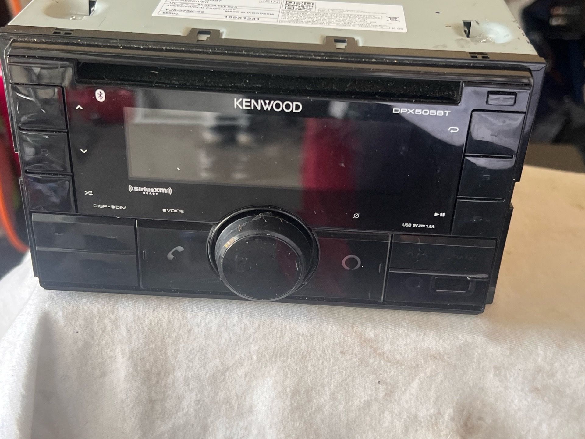 Kenwood double din radio