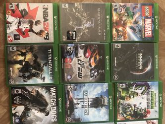 $15 each Xbox one game
