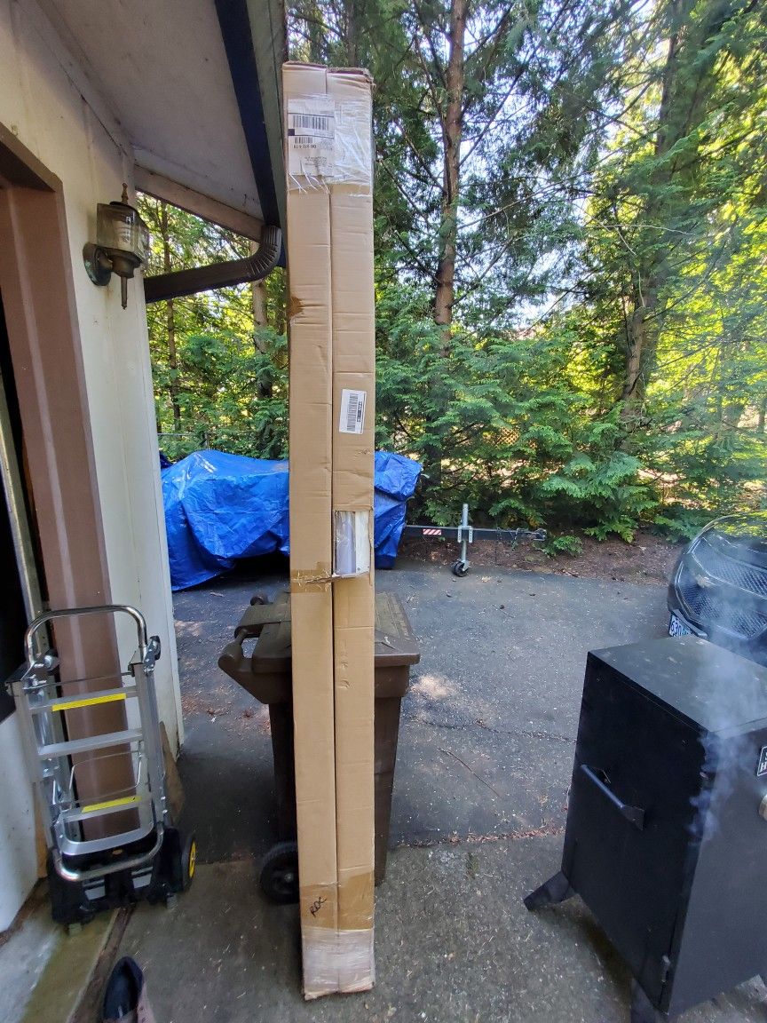 2- 8Ft LED Strip Light Fixtures With Bulbs