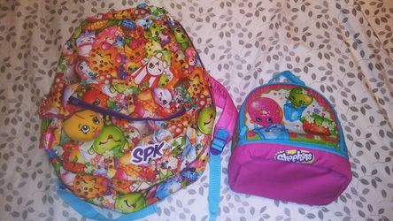 Backpack and lunch bag