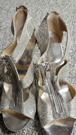 Michael Kors.  size 10 Silver Glitter