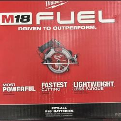 NEW! Milwaukee 2834-20 M18 FUEL 7-1/4" Circular Saw