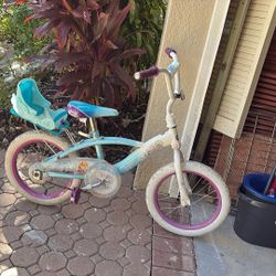 Girls Disney Bicycle 12inch Wheels