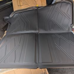 Floor Mats & Cargo Liner Compatible with 2016-2022 Mercedes Benz GLC Cargo Mat, Full Set All Weather Protection 1st, 2nd Row Car Liners & Trunk Mat