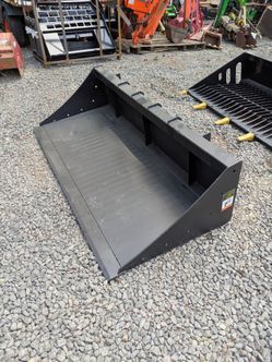 72" Pabreak Skid Steer Bucket