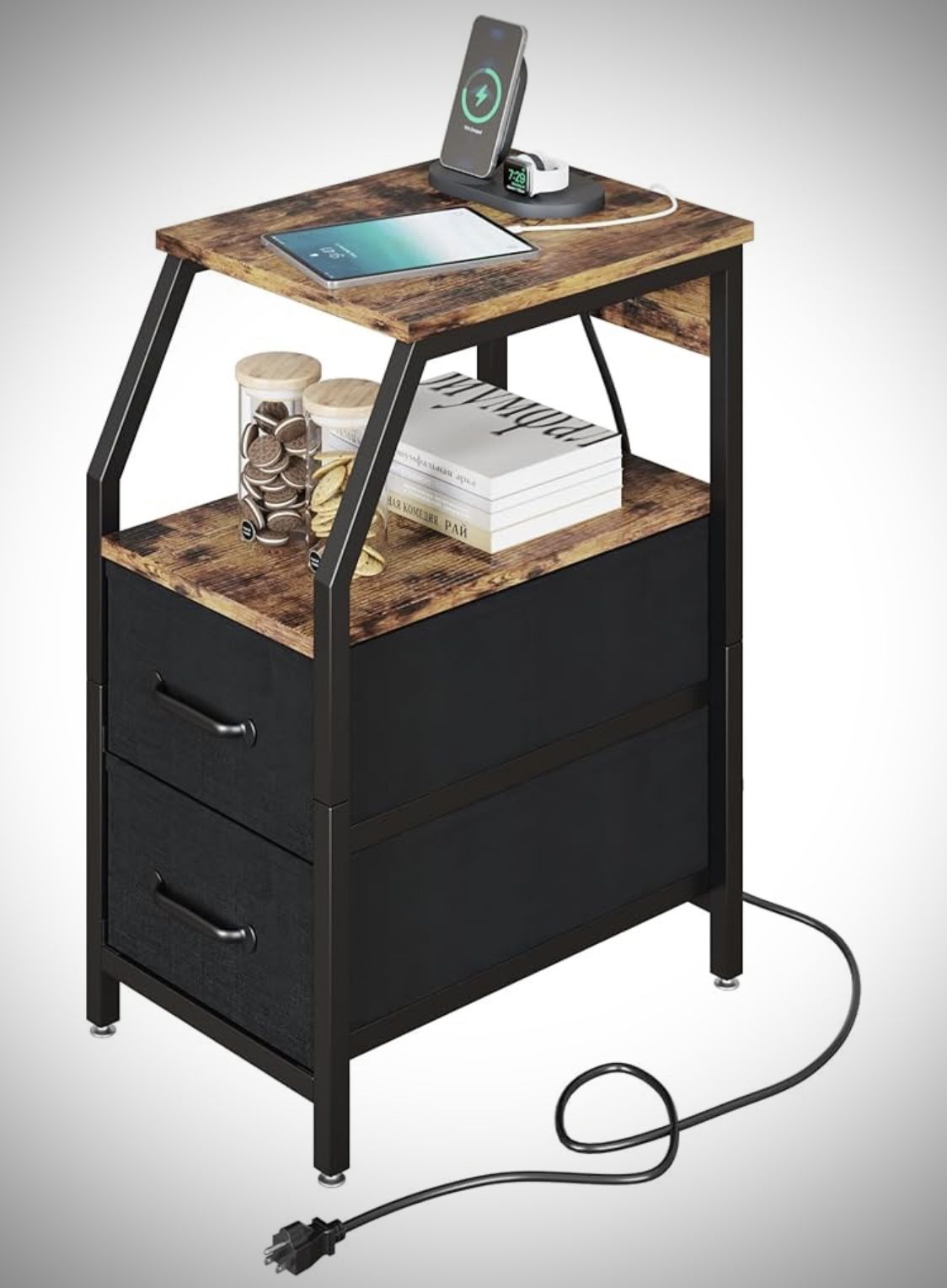 Nightstand / Side Table (charging Station)