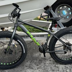 Fuji Wendigo Aluminum Custom Off Road Fat Tire Mountain Bike  Frame Size Is Médium 