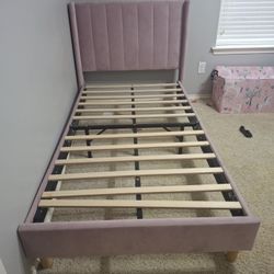 Pink Twin Bed