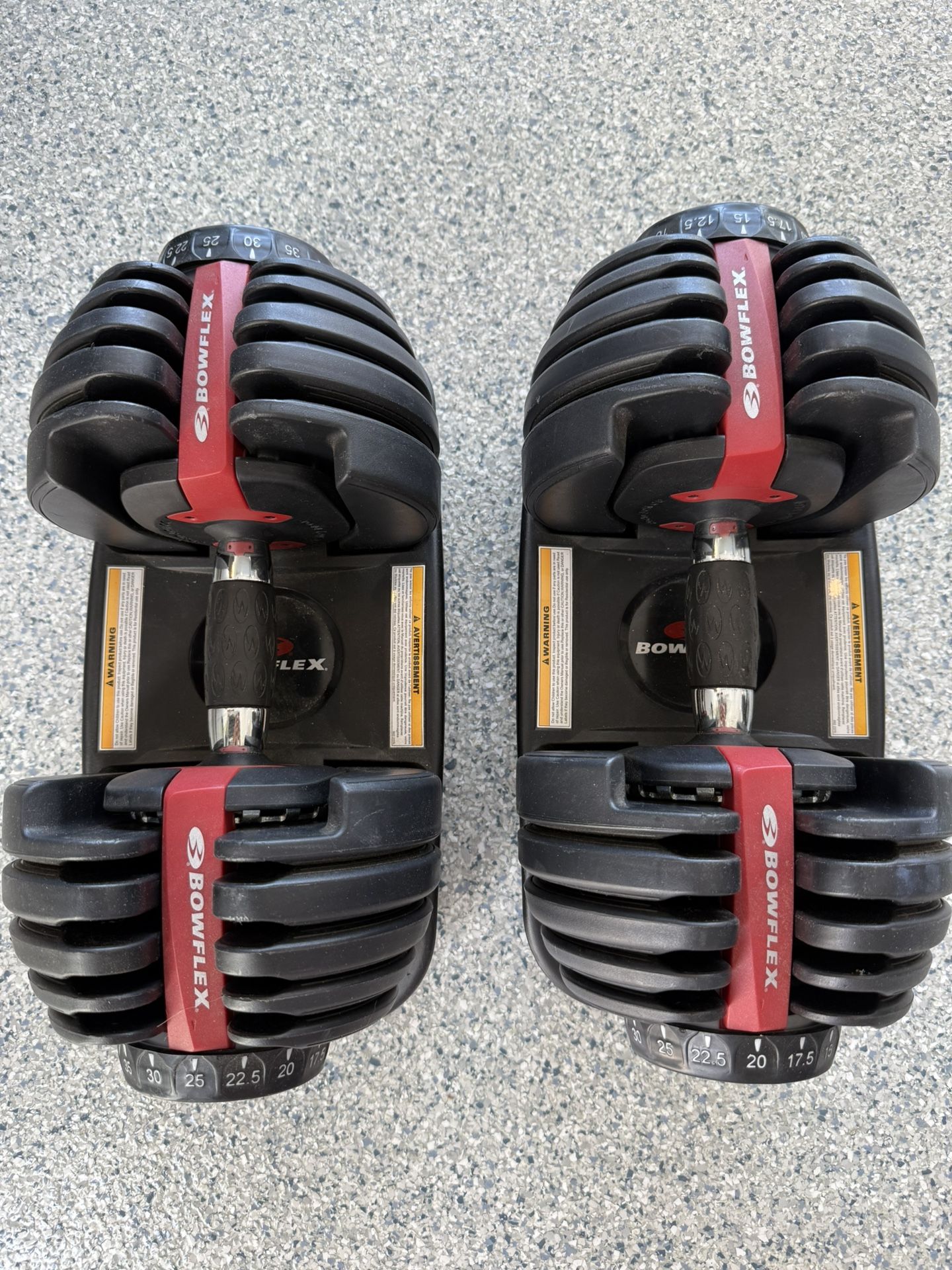 Bowflex Dumbbells + Bench