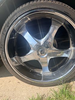 26’ Rims & Tires