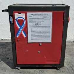 Test Rite Rolling Metal Tool Cabinet Utility Cart