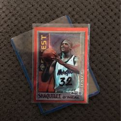 1996 Topps Finest Shaquille Oneal
