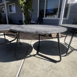 outdoor tables