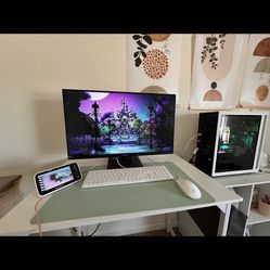 Gaming COMPUTER - Monitor And Desktop