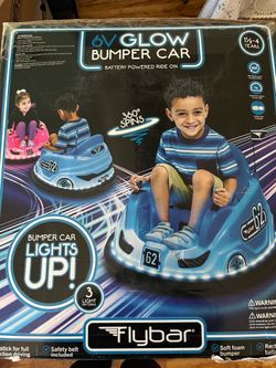 6V glow Bumper Car