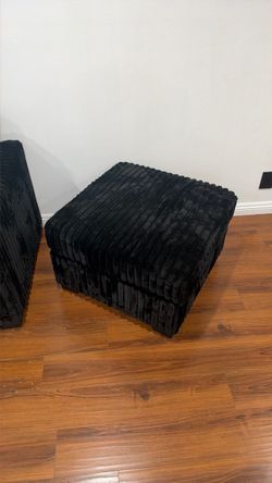 Sofa with three piece of tables