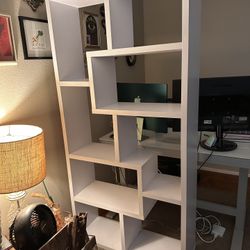 White Bookshelf 