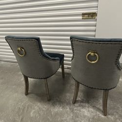 Two Blue Chairs 