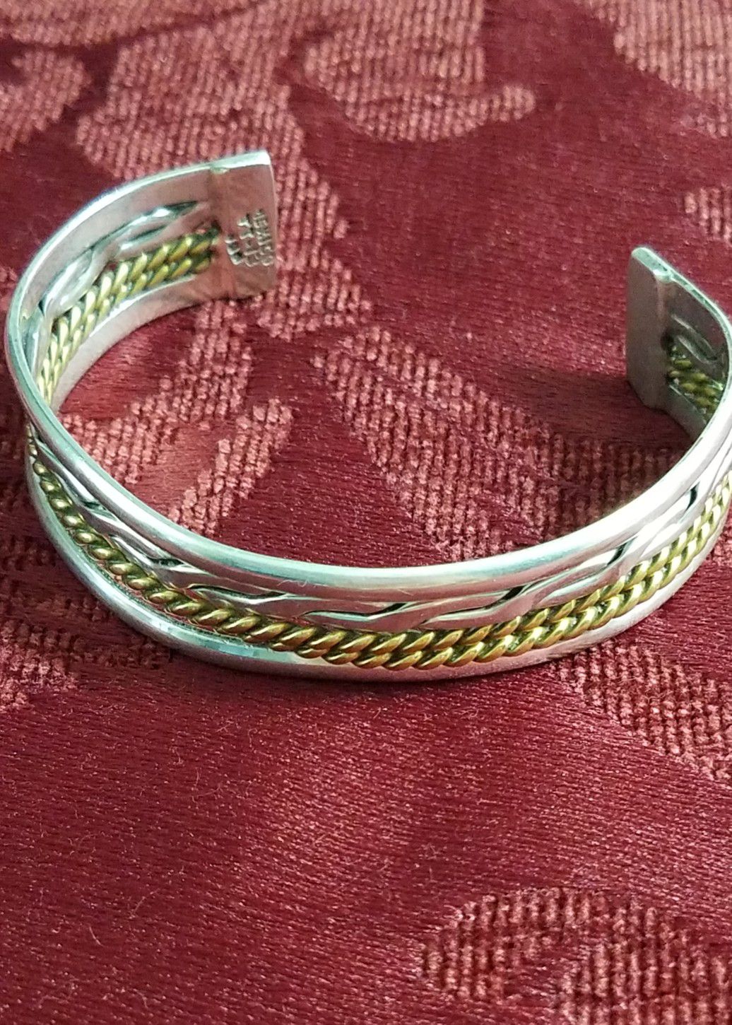 Sterling silver taxco bracelet