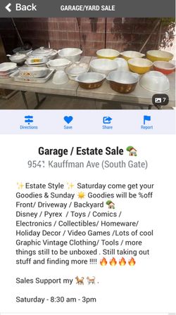 Garage Sale / Estate 15-16
