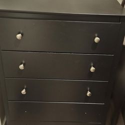 Black Chest Drawer