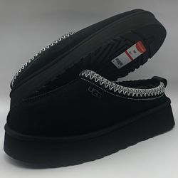 UGG Tazz Platform Slipper Black Size 11 Womens 