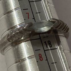 Vintage Sterling Silver Ring Size 7 1/2