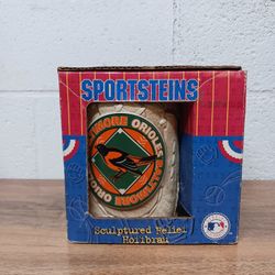Sportsteins Genuine Merchandise Sculptured Relief Hoffbrau 
Baltimore Orioles Mug 