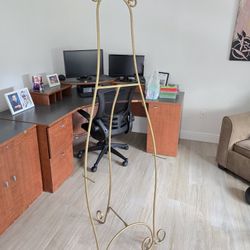 Gold Metal Easel