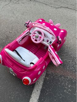 Electric ride in toy