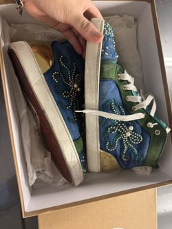 Designer Christian louboutin Octopus Diamond Size 12