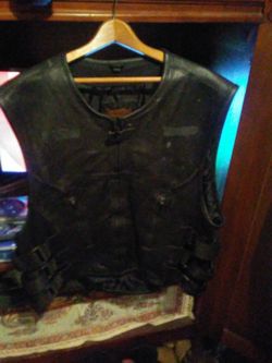 Biker apparel Vest, Chaps and Jackets