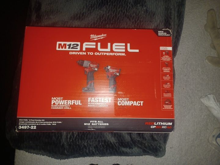 Milwaukee M12 Fuel 2 Tool Combo Kit