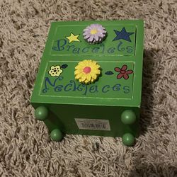 Hand Painted Jewelry Box