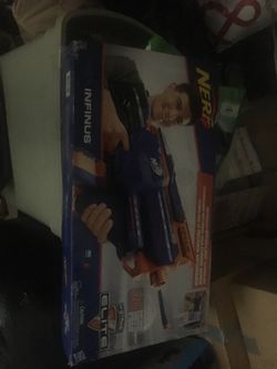 Nerf gun in package