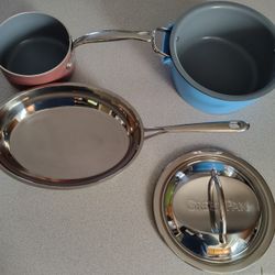  New Green Pan Classic Collection Set Of 6 $20 Obo