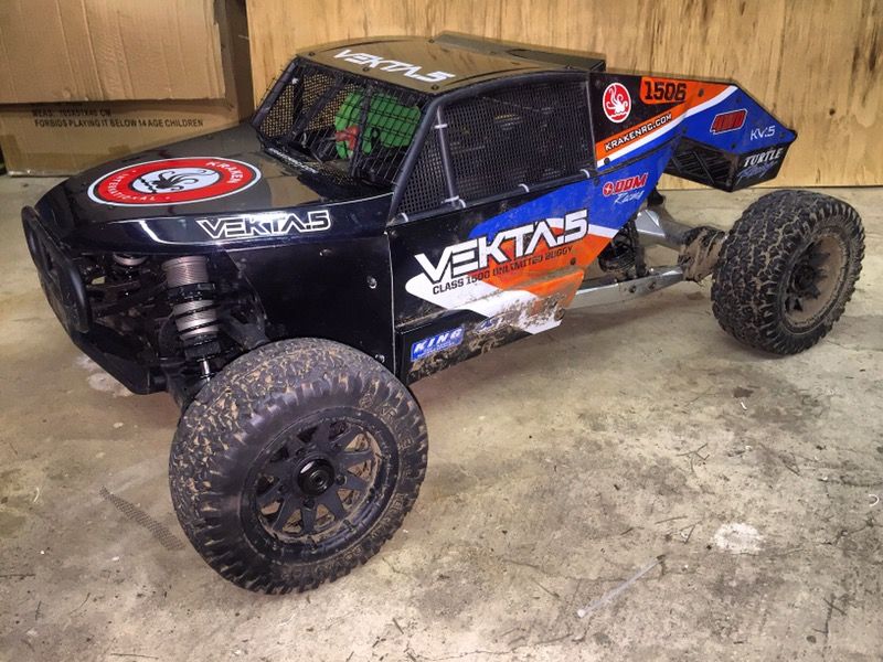 Kraken Vekta 5 fifth scale rc truck 4x4