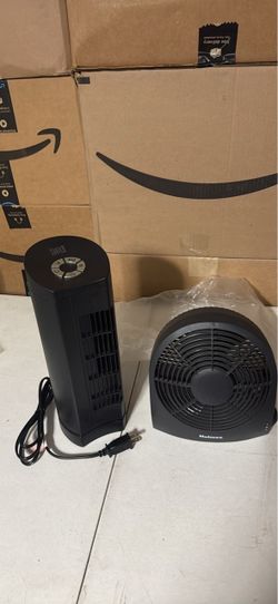 SUNTER and Holmes Personal Desk Fans 2 for $10