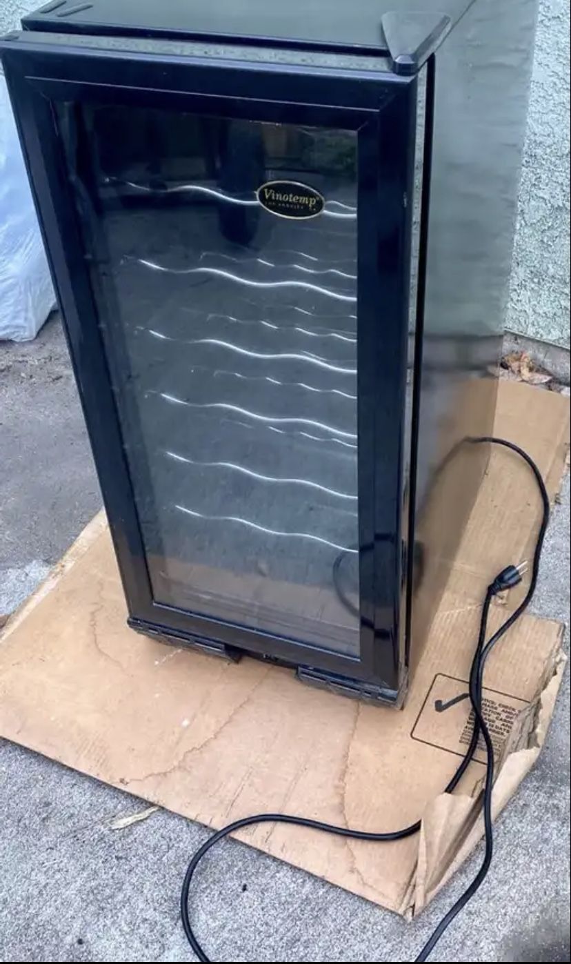 FREE! Vinotemp Bottle Cellar Refrigerator 32Bottle CapacityNOT