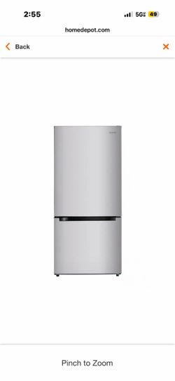 Vissani Bottom Freezer, Refrigerator