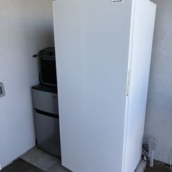 Frigidaire upright freezer. Good condition.