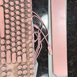 Pink Mk Storm Keyboard